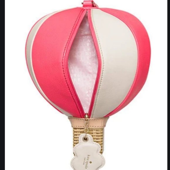 Kate Spade Get Carried Away hot air balloon bag purse wristlet nwot - Picture 6 of 14